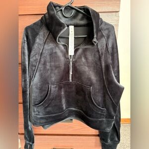 Lululemon Black Velvet Pullover